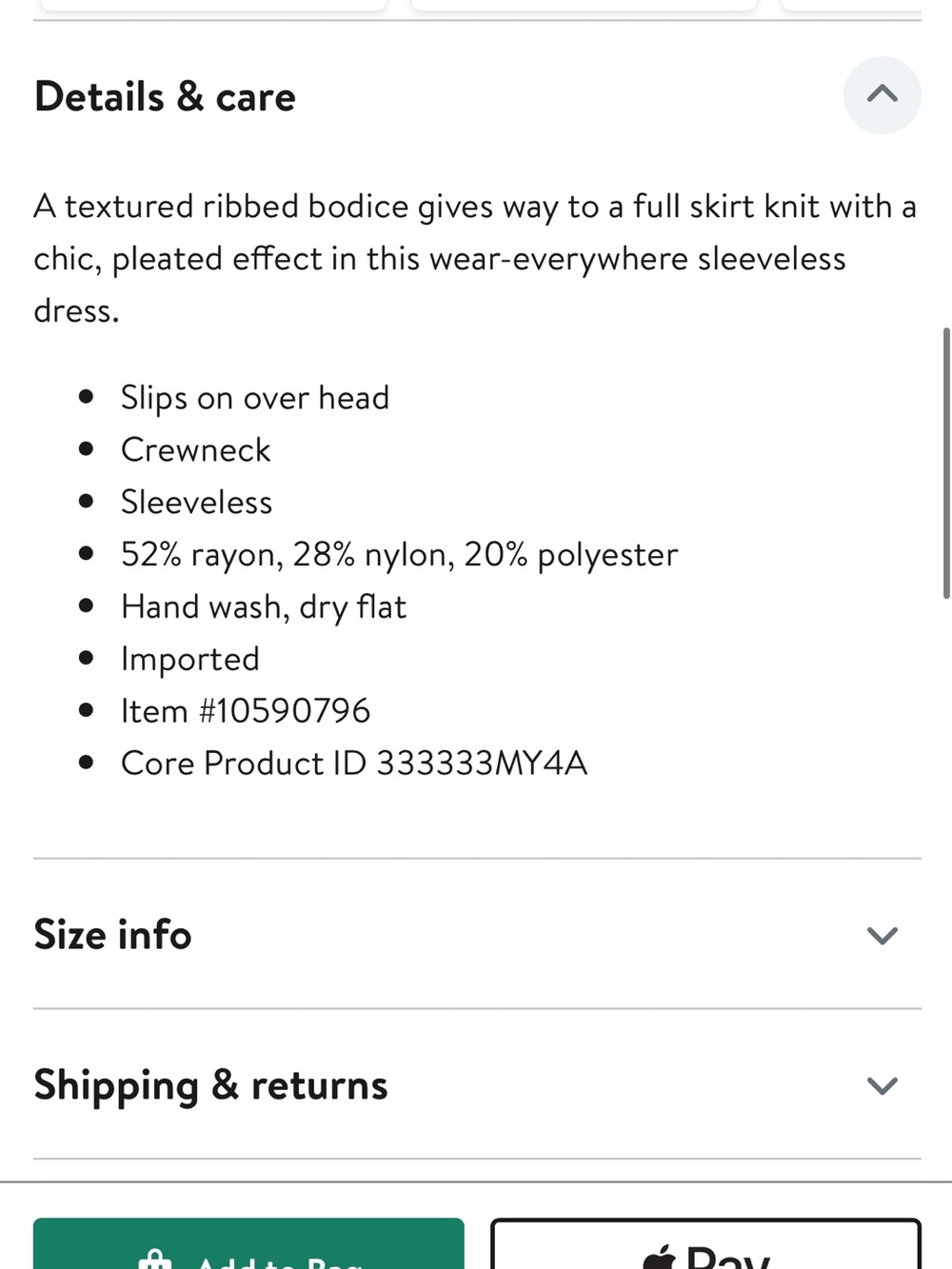 NWT English Factory Ribbed Dress - Picture 5 of 5